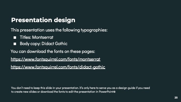 Modern Big Text Slides - slide 25