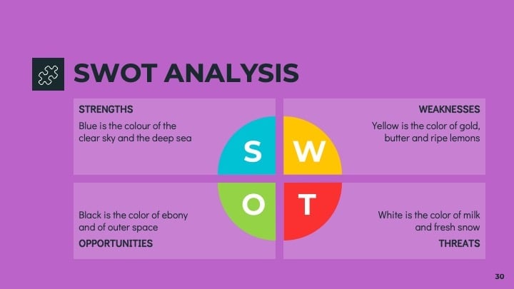 Modern Big Text Slides - slide 30