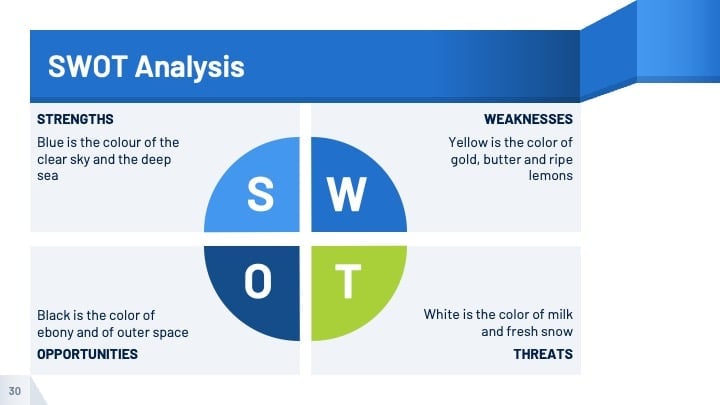 Blue Medical Slides - slide 30