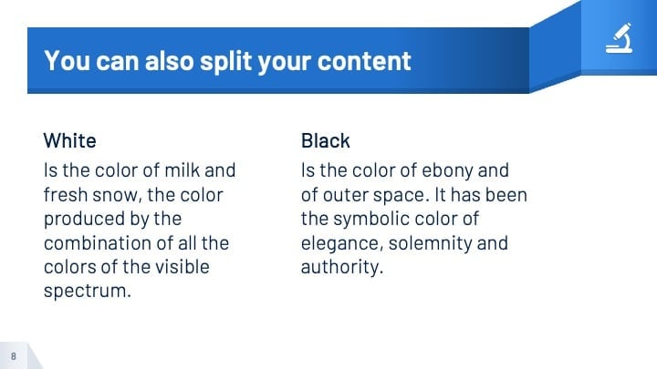 Blue Medical Slides - slide 8