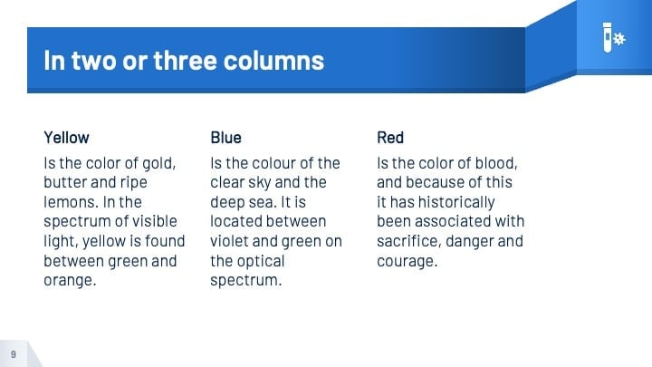 Slides Médicos Azuis - deslizar 9