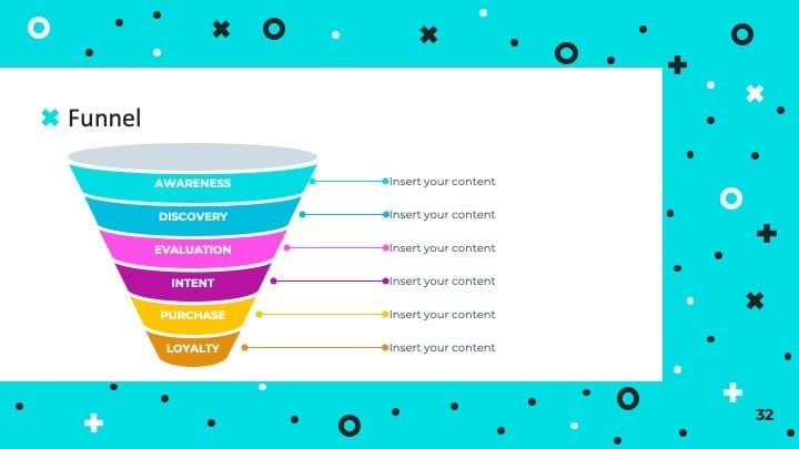 Slides com Cores Neons - deslizar 32