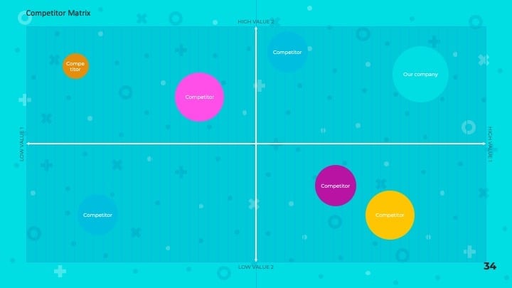 Slides com Cores Neons - deslizar 34