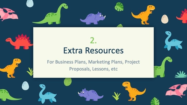 Cute Dinosaurs Slides - slide 26