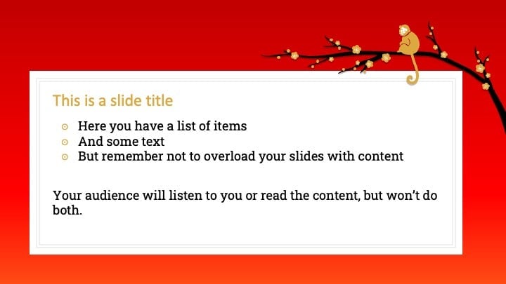 Chinese New Year 2016 (The Monkey) Slides - slide 6