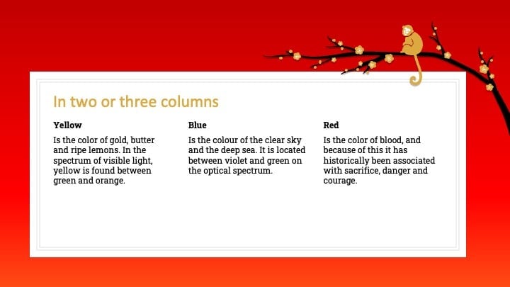 Chinese New Year 2016 (The Monkey) Slides - slide 9