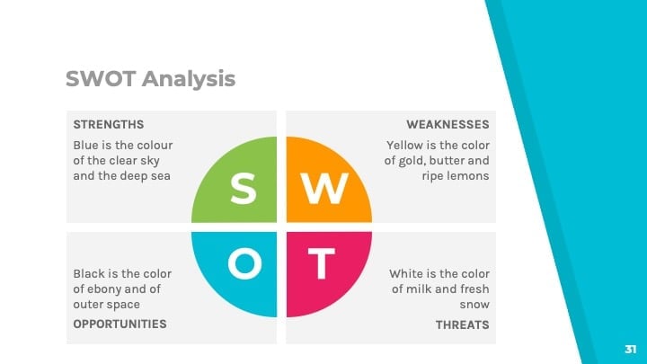 Modern Colorful Slides - slide 31