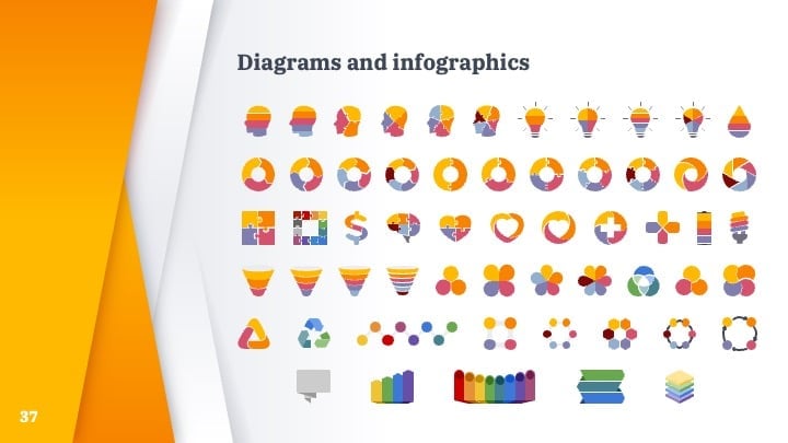 Slides Geométricos para Negócios - deslizar 37