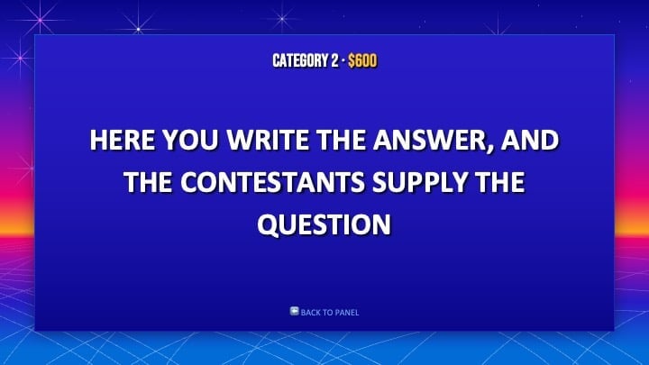 Template Slides Jeopardy - slide 11