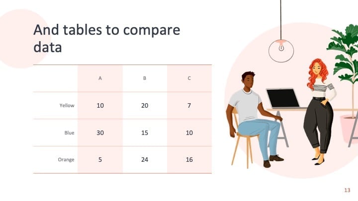 Slides de Trabalho em Equipe Limpos - deslizar 13