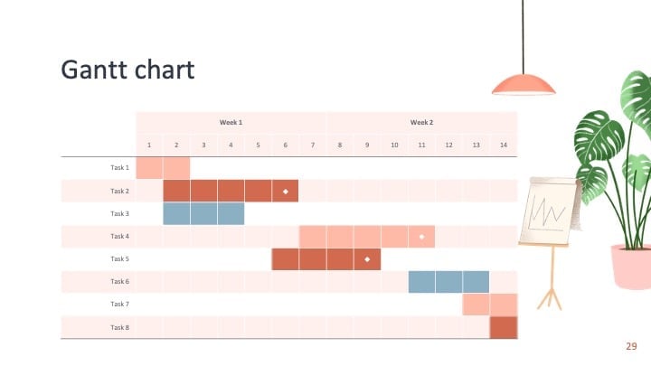 Slides de Trabalho em Equipe Limpos - deslizar 29