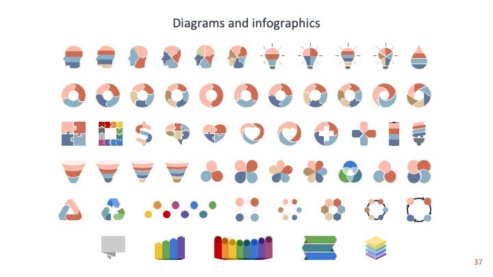 Slides de Trabalho em Equipe Limpos - deslizar 37