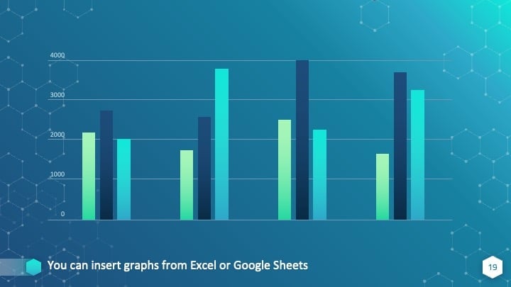 Slides de Hexágonos Científicos - deslizar 19