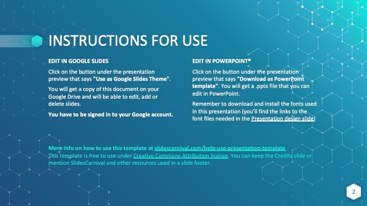 Science Hexagons Slides - slide 2