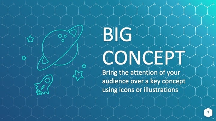 Science Hexagons Slides - slide 7