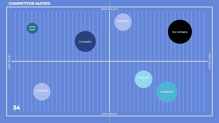 Plantilla para presentación azul de arquitectura - diapositiva 34