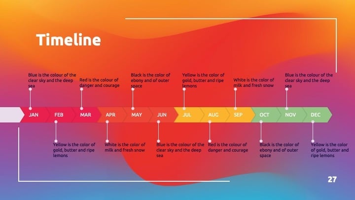 Rainbow Gradients Slides - slide 27