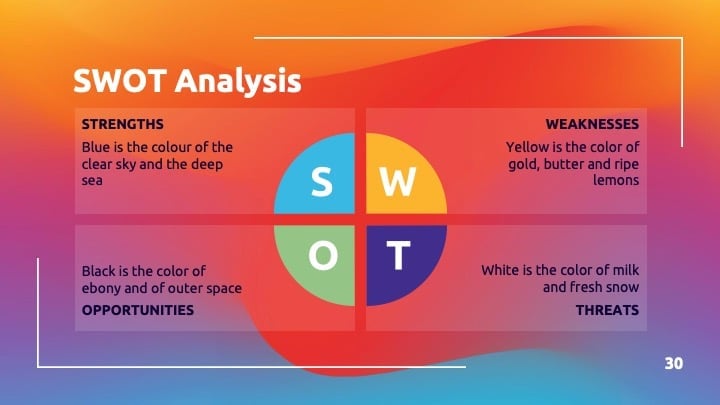 Rainbow Gradients Slides - slide 30