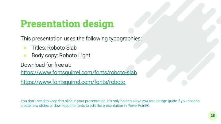 Neon Green Slides - slide 25