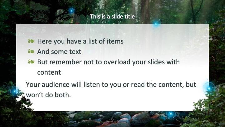 Magical Forest Slides - slide 5