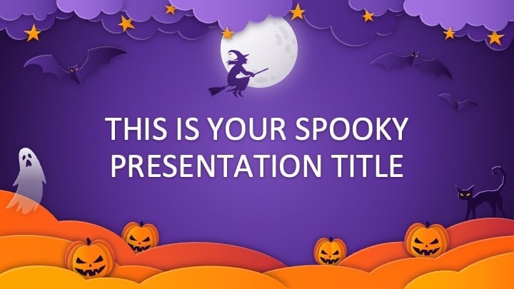 Happy Halloween Slides - slide 1