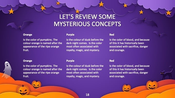 Happy Halloween Slides - slide 18