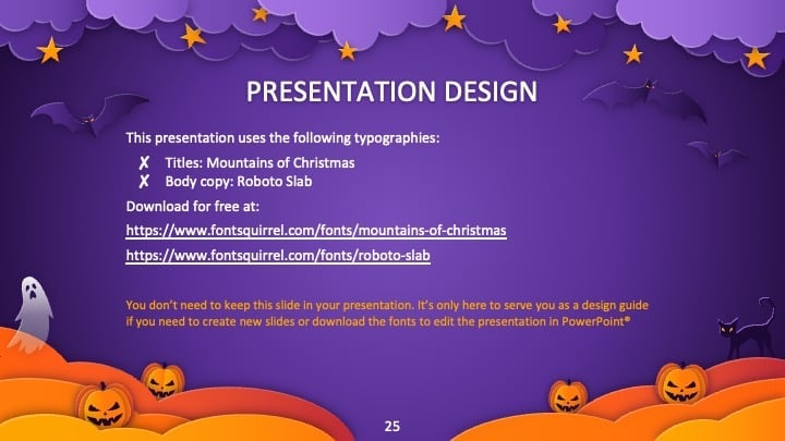 Happy Halloween Slides - slide 25