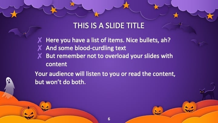 Happy Halloween Slides - slide 6