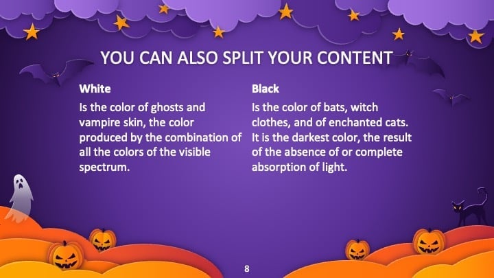 Happy Halloween Slides - slide 8