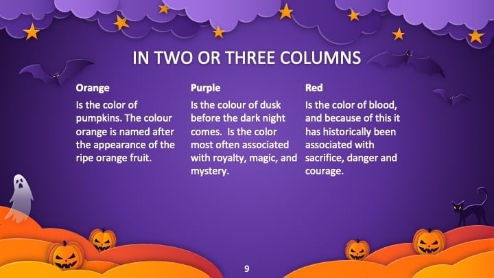 Happy Halloween Slides - slide 9