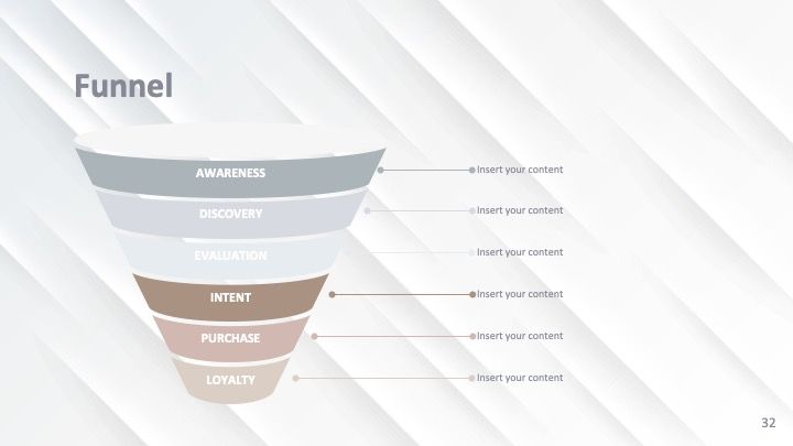 Plantilla para presentación sutil con diagonales - diapositiva 32