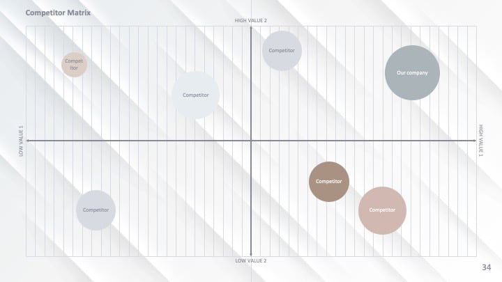 Slides de Diagonais Sutis - deslizar 34