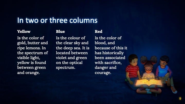 Reading is Magical Slides - slide 9