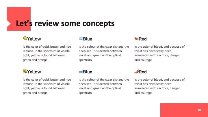 Slides de Comida Moderna - deslizar 18