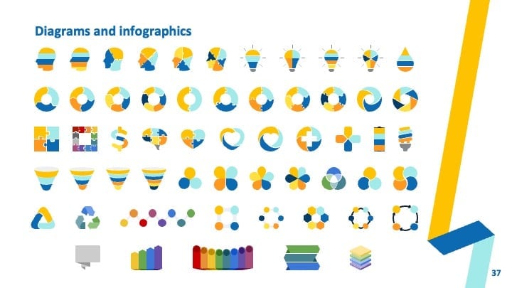 Slides de Fitas Geométricas - deslizar 37