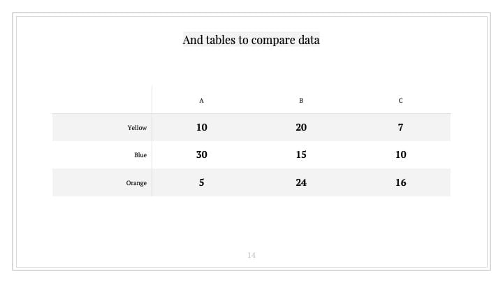 Slides Simples em Preto - deslizar 14