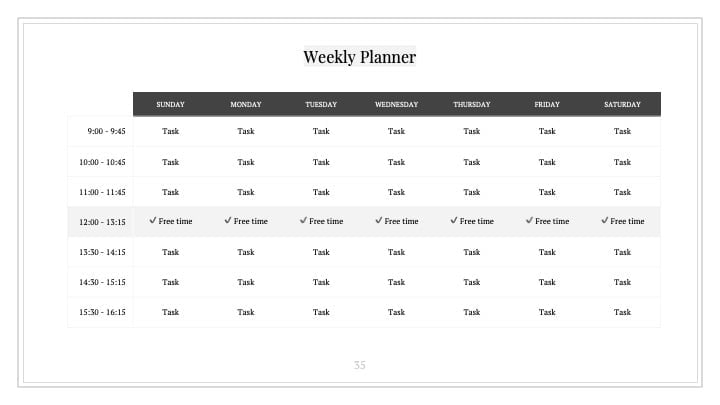 Simple Black Slides - slide 35