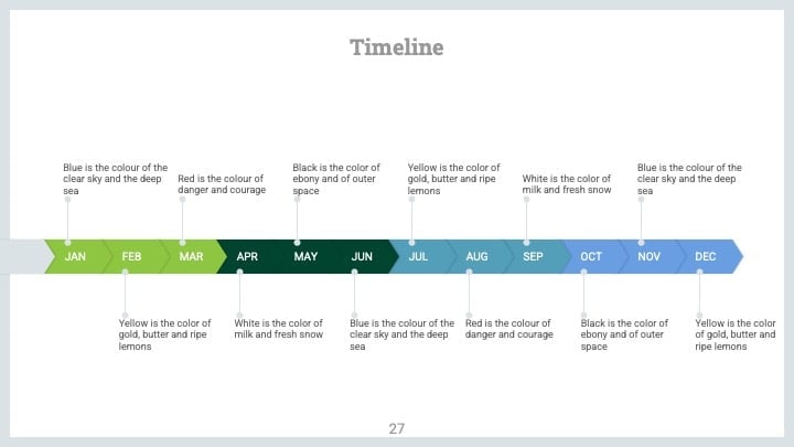 Slide Alam dengan Desain Minimal - slide 27