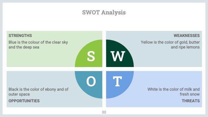 Slide Alam dengan Desain Minimal - slide 30