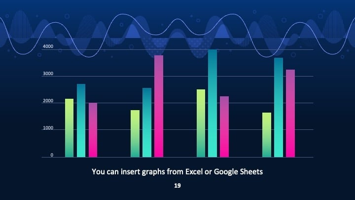 Colorful Soundwaves Slides - slide 19