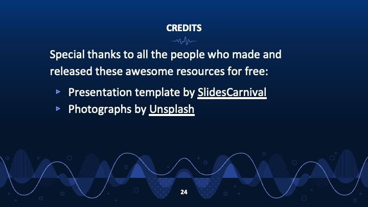 Colorful Soundwaves Slides - slide 24