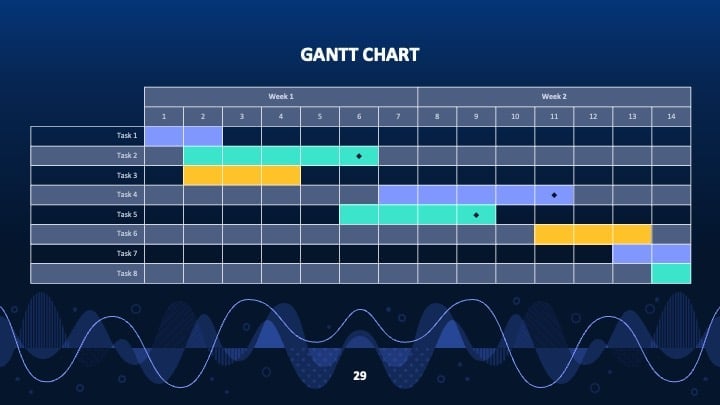 Colorful Soundwaves Slides - slide 29