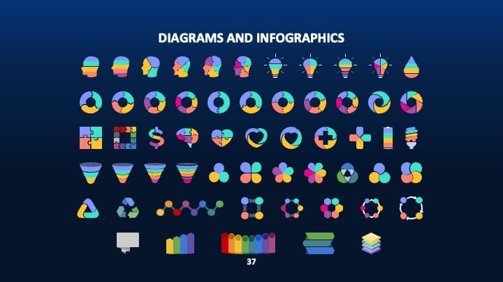 Slides de Ondas Sonoras Coloridas - deslizar 37