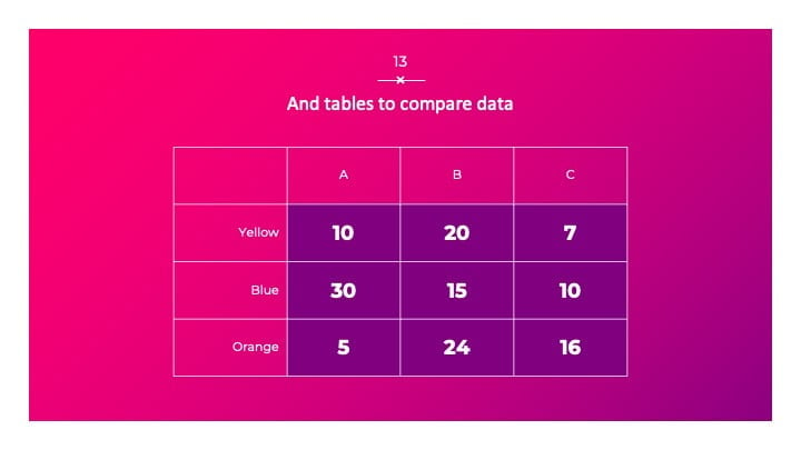 Beautiful Magenta Slides - slide 13