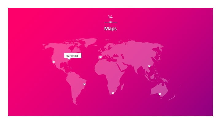 Beautiful Magenta Slides - slide 14