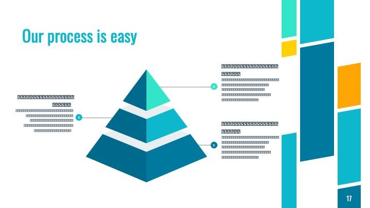 Slide Presentasi Korporat dengan Desain Geometris - slide 17