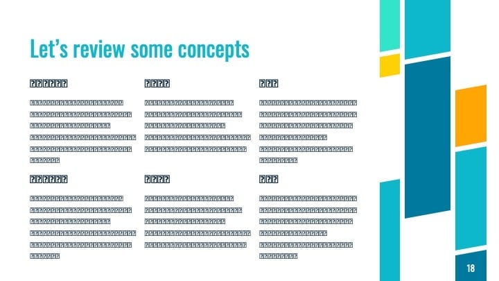 Slide Presentasi Korporat dengan Desain Geometris - slide 18