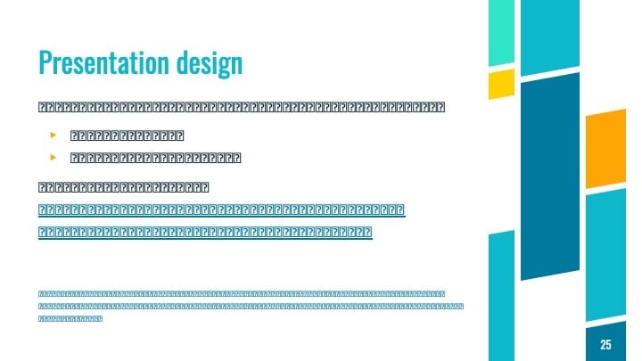 Slide Presentasi Korporat dengan Desain Geometris - slide 25