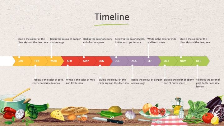 Plantilla para presentación de comida sana - diapositiva 27