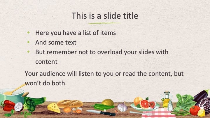 Real Food Slides - slide 6